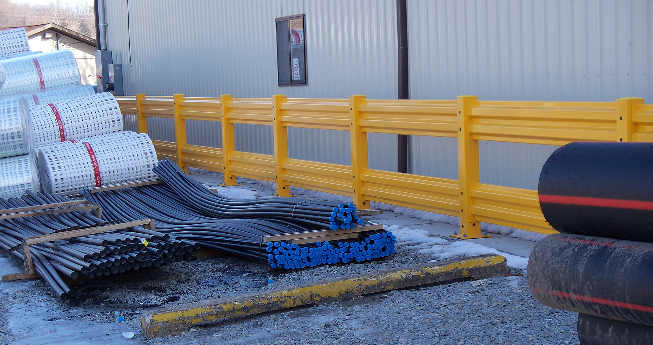 Outdoor Safety Railing from Herwin, Inc.
